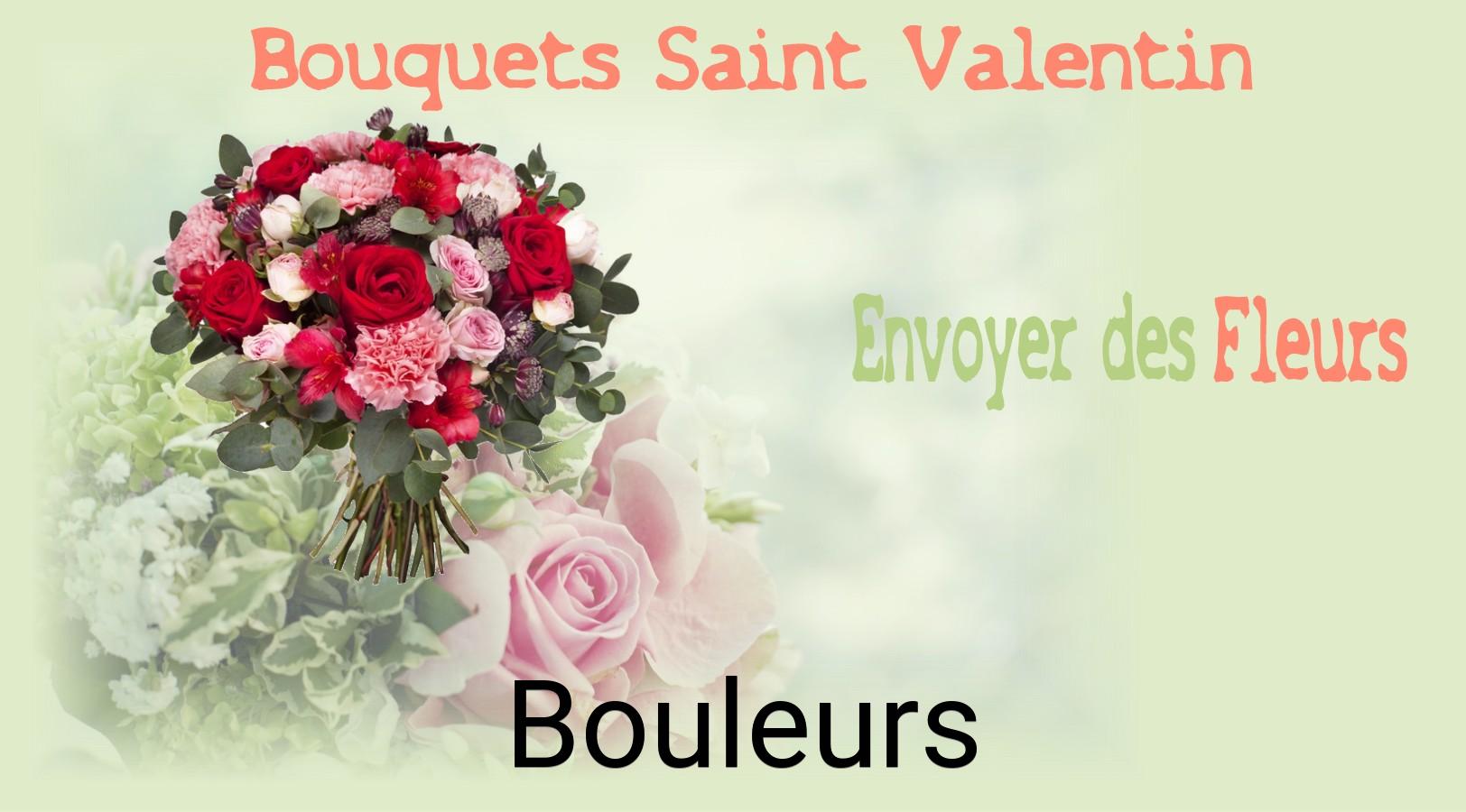 Roses de Saint-Valentin livrées à Bouleurs